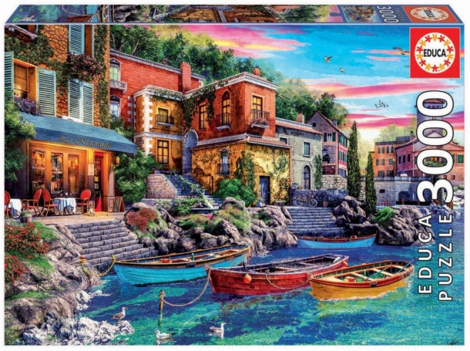 Puzzle Sonnenuntergang Como Italien 3000 Teile