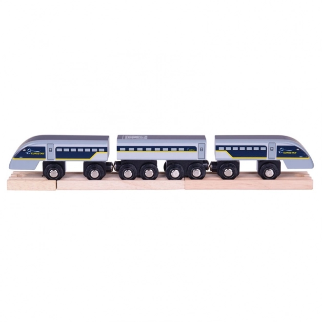 Schnellzug Eurostar E320 mit 3 Schienen von Bigjigs Rail