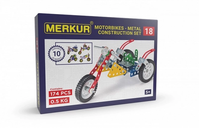 Stavebnice Merkur Motocykly
