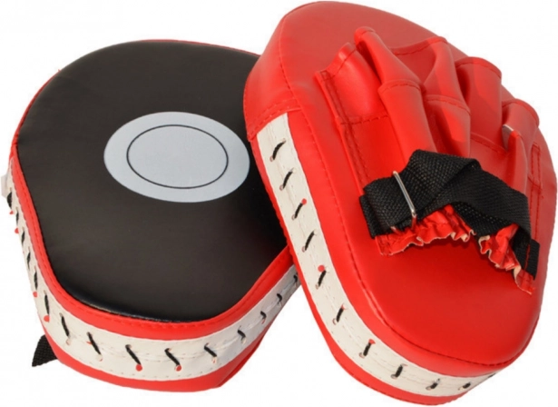 Trainingshandschuh Pad Kickbox Rot