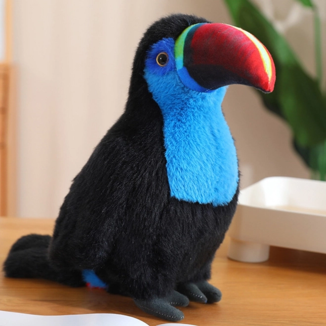 Plüsch-Tukan blau 30 cm