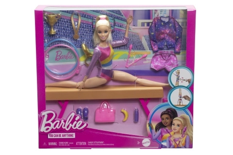 Barbie Turnerin auf dem Schwebebalken Spielset