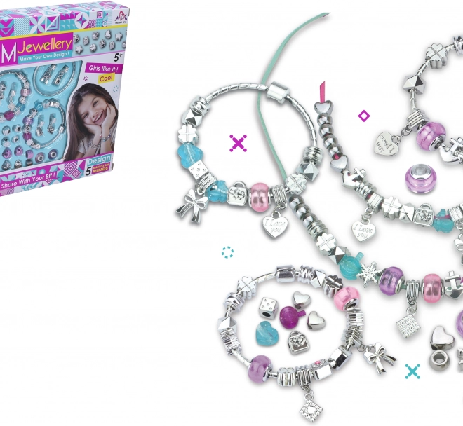 Set zur Herstellung von Perlenarmbändern