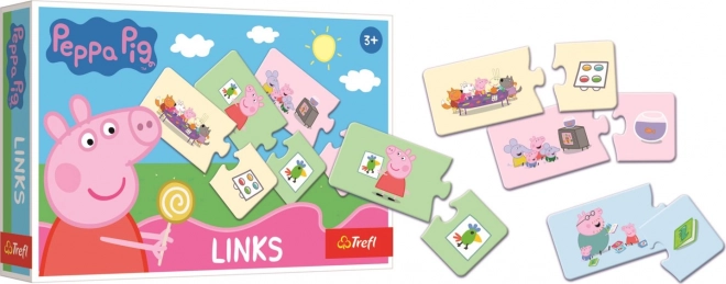 Puzzle-Tandem Peppa Pig 2x14 Teile