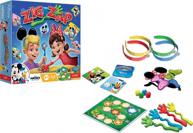 Zig Zap Spiel mit Disney-Figuren