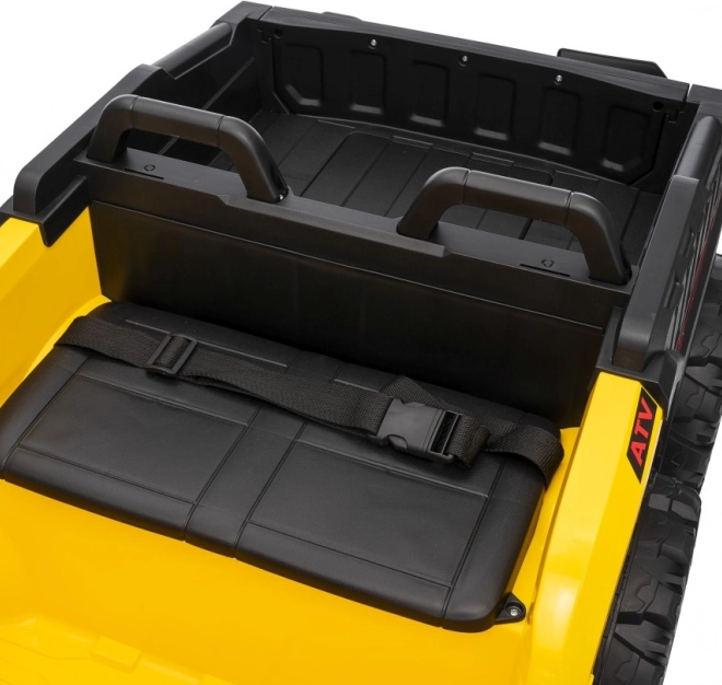 Gelbes sportliches Kinder-Quad TX ATV