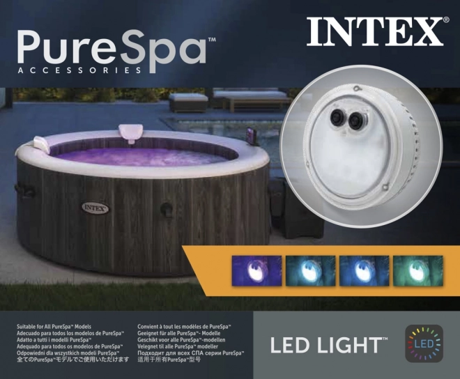 Multifarbige LED Lampe für SPA