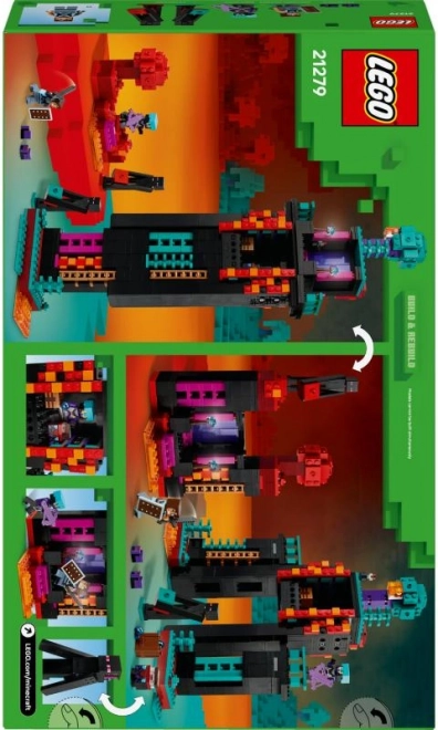 LEGO Minecraft Plünderer- und Zerstörer-Basis Bausatz