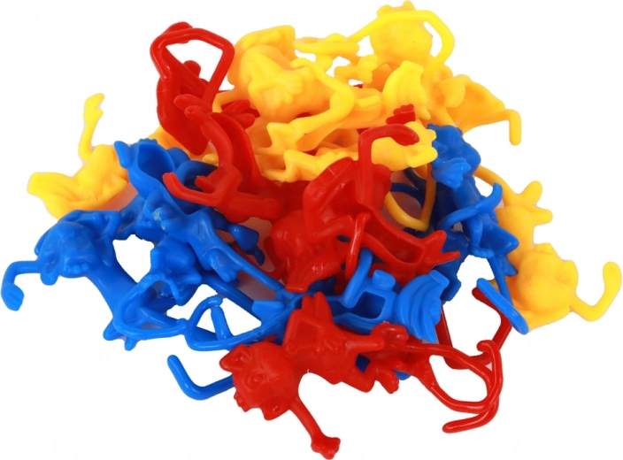 Bunte Äffchen, die sich leicht einhaken lassen