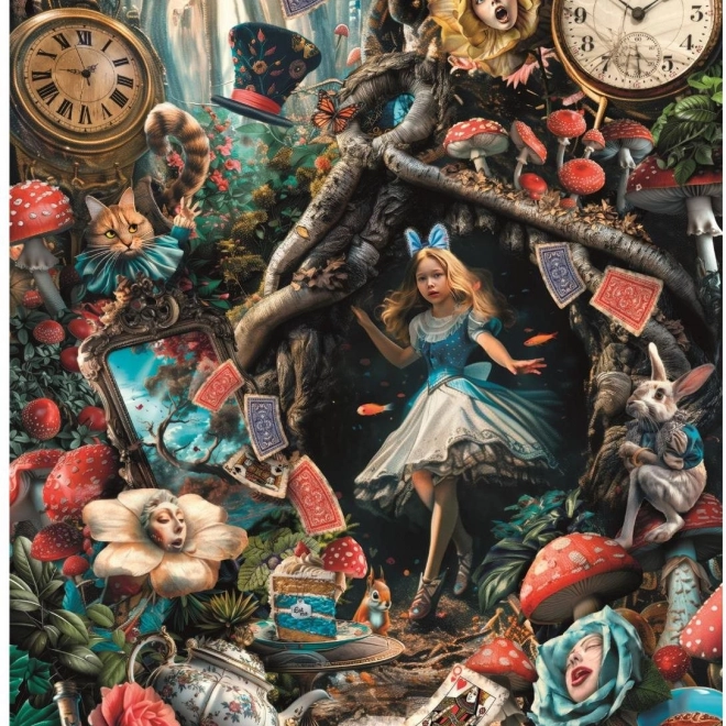Clementoni Puzzle Nächster Tag in Wonderland 1000 Teile