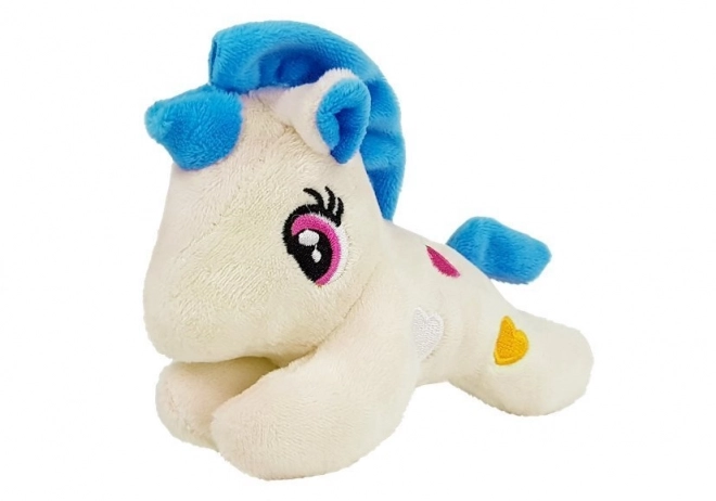 Kleines Einhorn mit Tragebox - Plüschspielzeug
