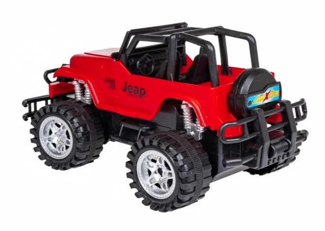 Rotes RC Rock Crawler Auto