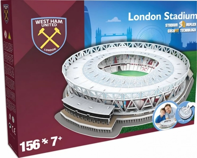 3D-Puzzle Stadion London West Ham United FC