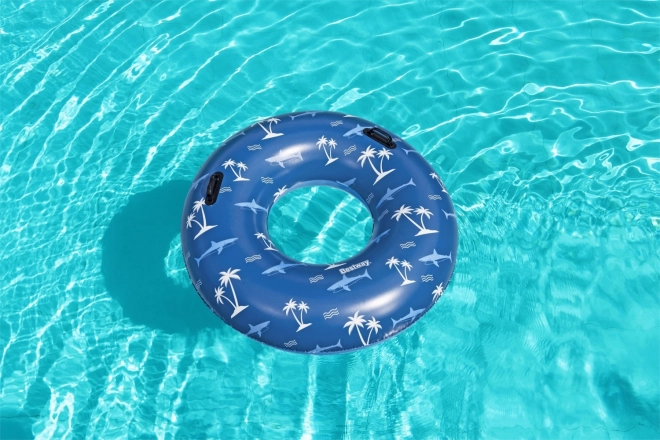 Schwimmring Haie Blau 119 cm – Palmen und Haie