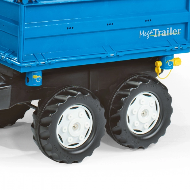 Rolly Toys Kippanhänger RollyMega Trailer Blau