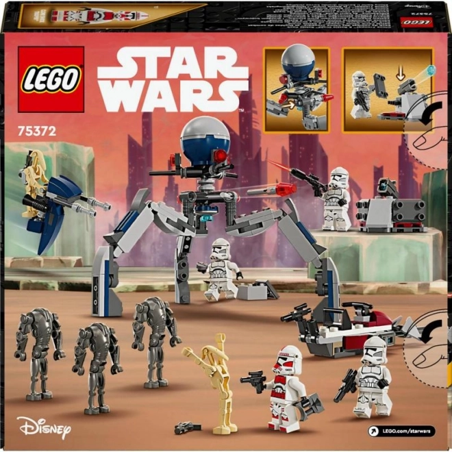 Lego Star Wars Kampfset mit Klonkrieger und Kampfdroiden