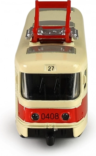 Öffnende Türen in der Mitte