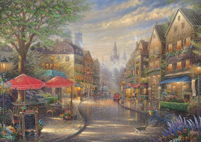 Puzzle Münchner Café 1000 Teile