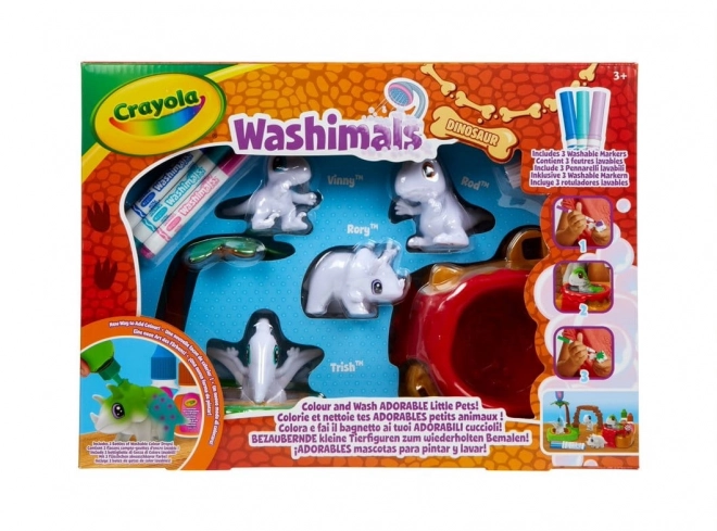 Washimals Dinosaurier Set