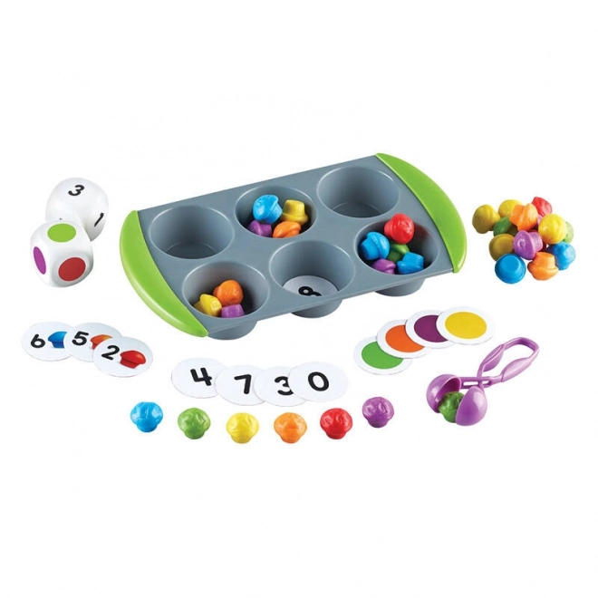 Mathematikspiel Mini Muffin Match Up von Learning Resources