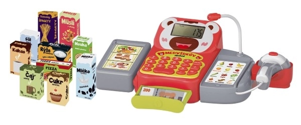 Digitale sprechende Registrierkasse mit Zubehör
