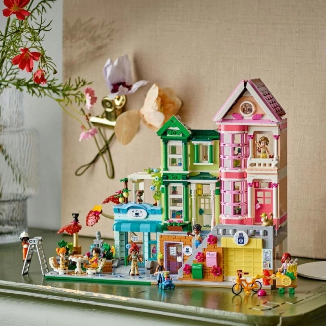 Apartments und Geschäfte LEGO Friends in Heartlake City