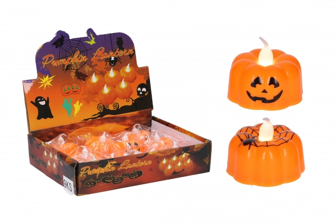 Leuchtende Halloween-Dekoration Kürbis