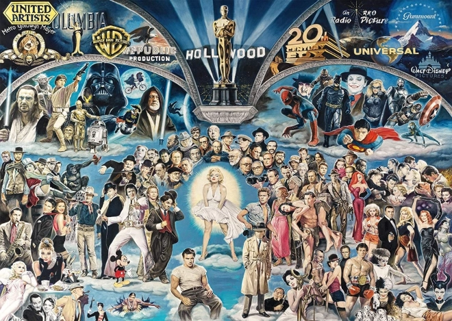 Puzzle Hollywood 1000 Teile SCHMIDT