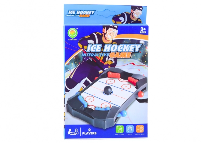 Mini Geschicklichkeitsspiel Hockey Rot