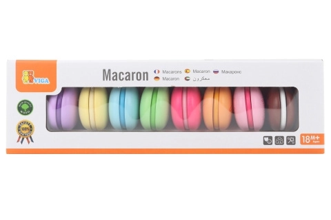 Holz-Macarons Spielset