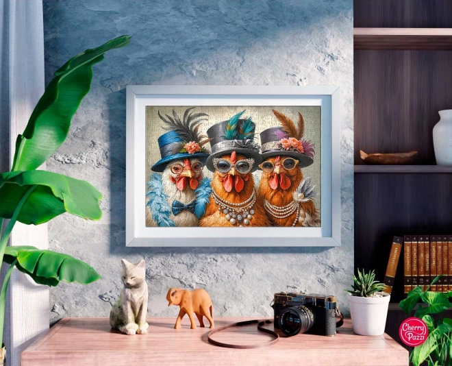 Puzzle Höhere Gesellschaft 500 Teile