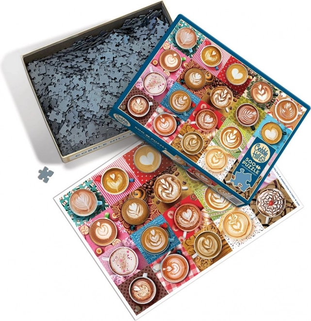 Cobble Hill Puzzle Ich liebe dich, Latte 500 Teile