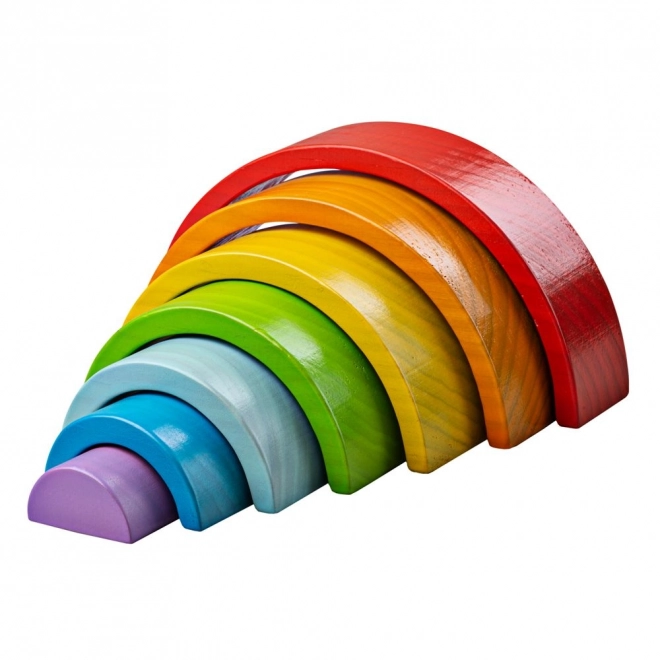 Holzpuzzle Regenbogen klein für Kinder von Bigjigs Baby