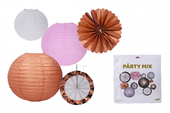 Papier Party Deko Mix Set