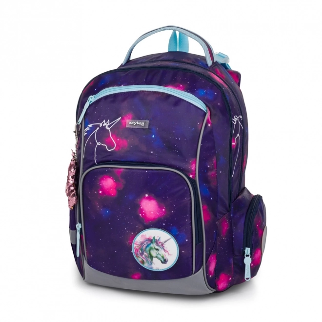 Schulrucksack OXY GO Einhorn