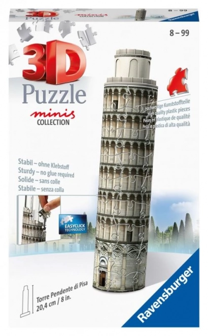 Ravensburger 3D Puzzle mit Motiv Schiefer Turm von Pisa
