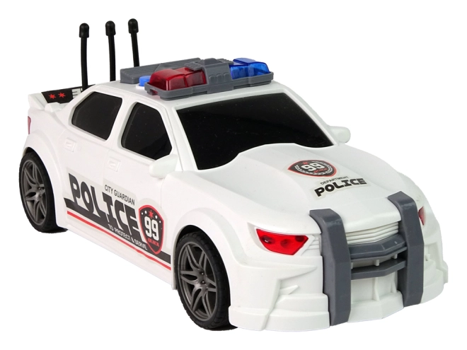 Detailreiches Polizeidesign im Maßstab 1:16