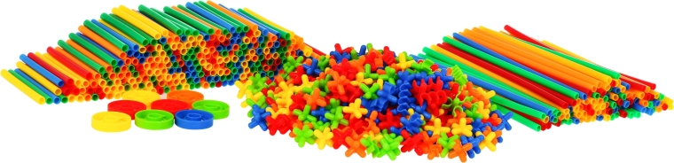 Bunte Konstruktionsteile