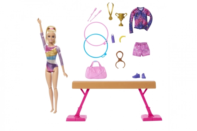 Barbie Turnerin auf dem Schwebebalken Spielset