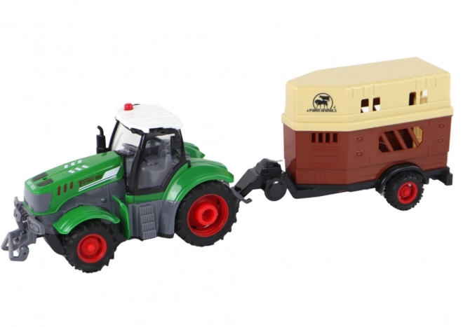 Ferngesteuerter Traktor mit Anhänger im Maßstab 1:24