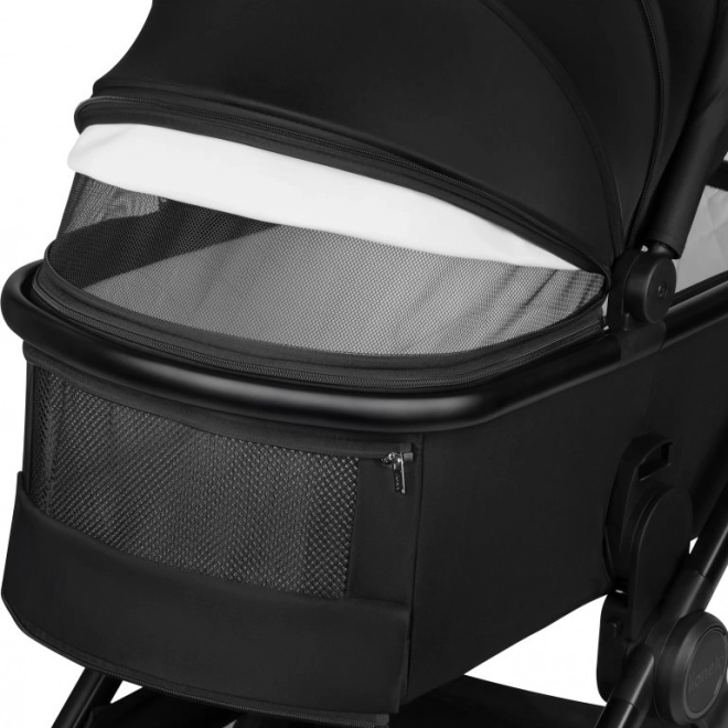 Lionelo Kombikinderwagen Layla 3-in-1 Schwarzer Onyx
