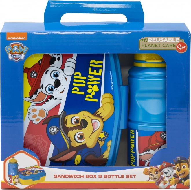 Lunchbox-Set mit Trinkflasche Paw Patrol