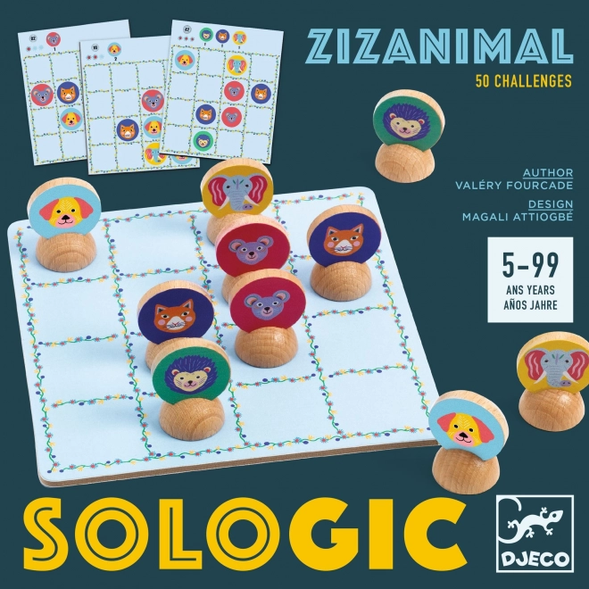 DJECO Sologic Zizanimal Logikspielzeug