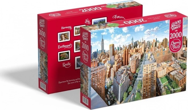Puzzle Cherry Pazzi Gute Zeiten: New York 1000 Teile