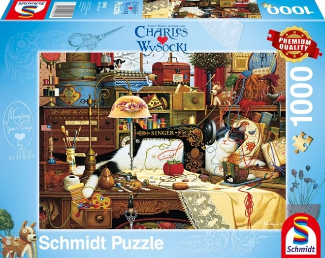 SCHMIDT Puzzle Maggie Unordnung 1000 Teile
