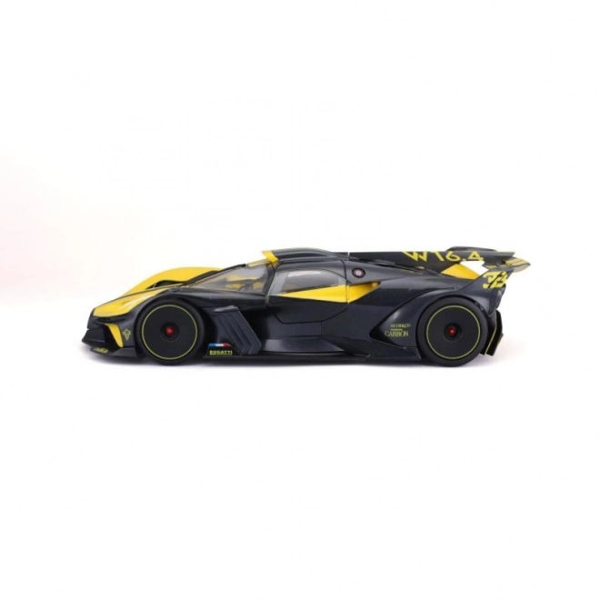 Bburago Bugatti Bolide Modellauto Gelb/Schwarz