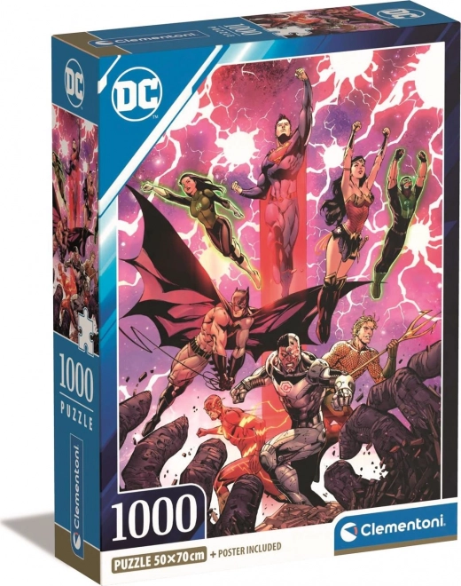 Puzzle 1000 Teile Compact DC Comics Justice League