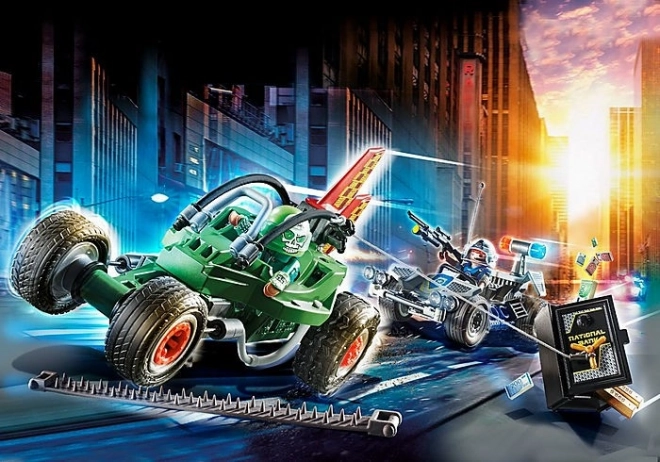 Playmobil City Action spannende Auto-Verfolgungsjagd