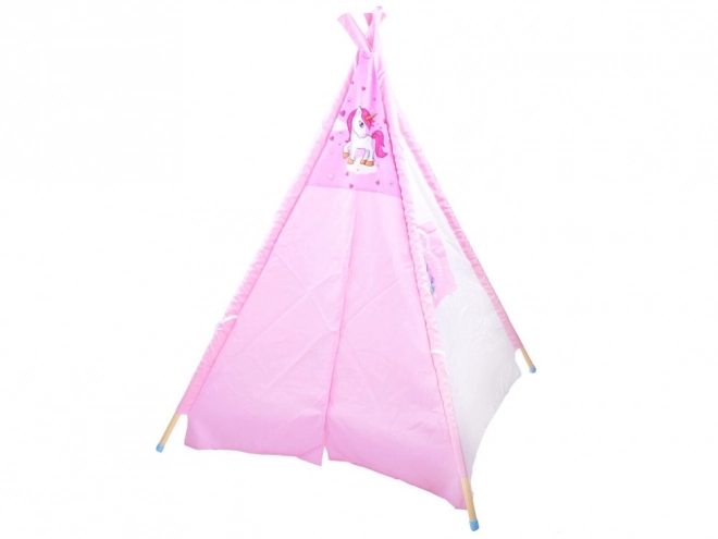 Mädchen Spielzelt Tipi mit Einhorn