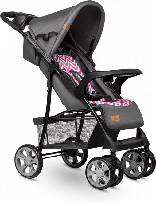 Lionelo Emma Plus Kinderwagen Grün – Pink Scandi